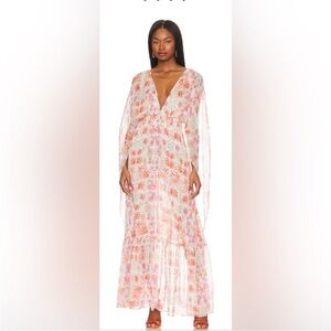 MISA Graziella Reversible Dress in Cora Flora NWT Size XS‎ Revolve